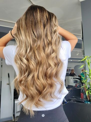 Boho braided bridal hairstyle